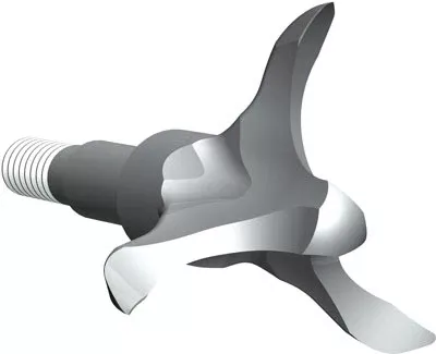 G5 Outdoors Small Game Head 100gr 3-Blade 1" Cut Stainless Broadhead - 1 Pack