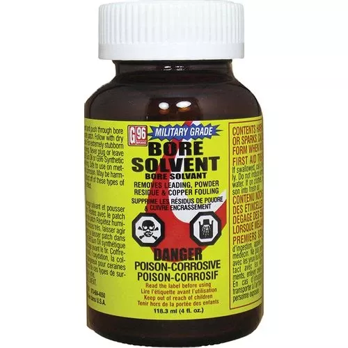 G96 1108 Military Grade Bore Solvent 4 oz Jar