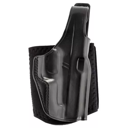 Galco AG834B Ankle GloveBlack Leather Fits Glock 48 Right Hand