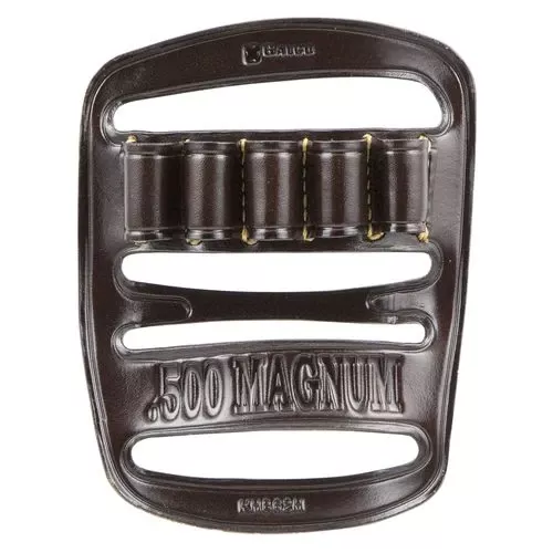Galco KHB62H Kodiak Bandolier 500 S&W Mag 5 Rounds Havana Brown Leather