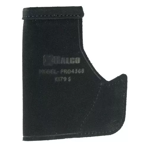Galco PRO436B Pocket ProtectorBlack Leather Ruger LCP Right Hand