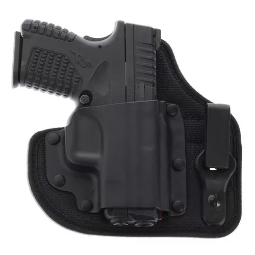 Galco QTC286B QuickTuk CloudBlack Kydex/Nylon IWB Fits Glock 26 Right Hand