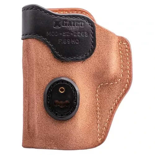 Galco S2226B Scout 3.0Natural w/Black Mouth Band Leather IWB Fits Glock 19 Ambidextrous