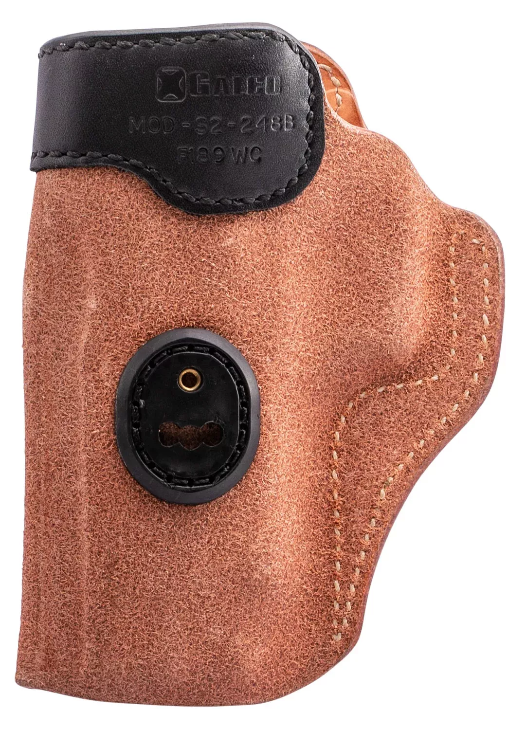 Galco S2248B Scout 3.0IWB Natural/Black Leather UniClip/Stealth Clip Fits Sig P220/Sig P226/Browning BDA Ambidextrous