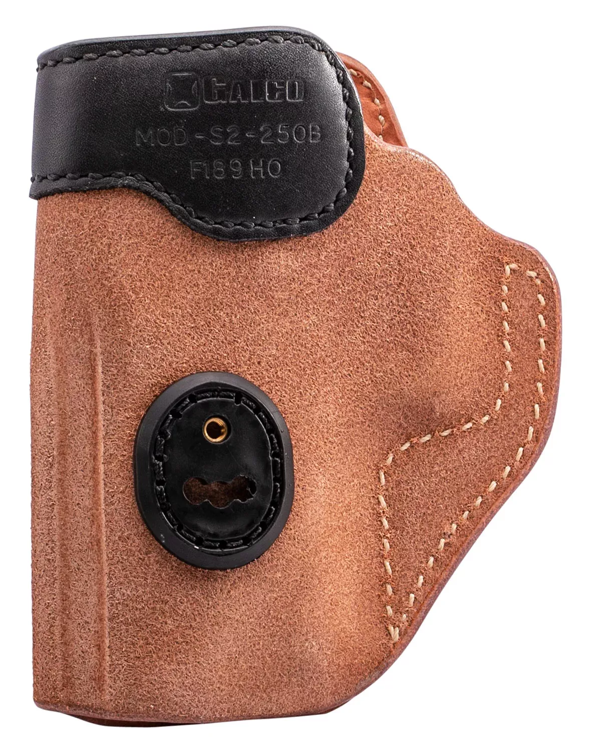 Galco S2250B Scout 3.0IWB Natural/Black Leather UniClip/Stealth Clip Fits Sig P229/P228 Ambidextrous