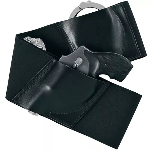 Galco UWBKSM2 Underwraps Belly BandSmall Universal Elastic/Nylon Black