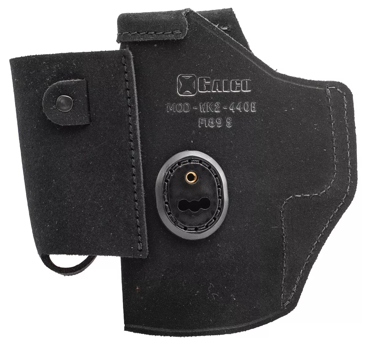 Galco WK2440B WalkAbout 2.0IWB Black Leather UniClip/Stealth Clip Fits Springfield XD/Mod. 2 Fits 4" Barrel Ambidextrous