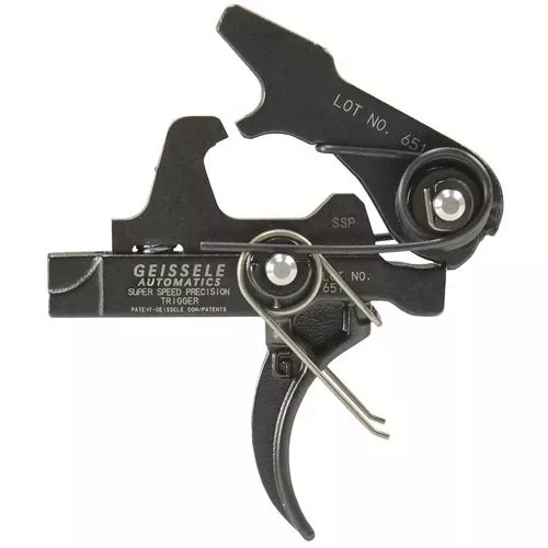 Geissele Automatics 05400 SSPAR-Platform Single-Stage Curved 3-3.75 lbs