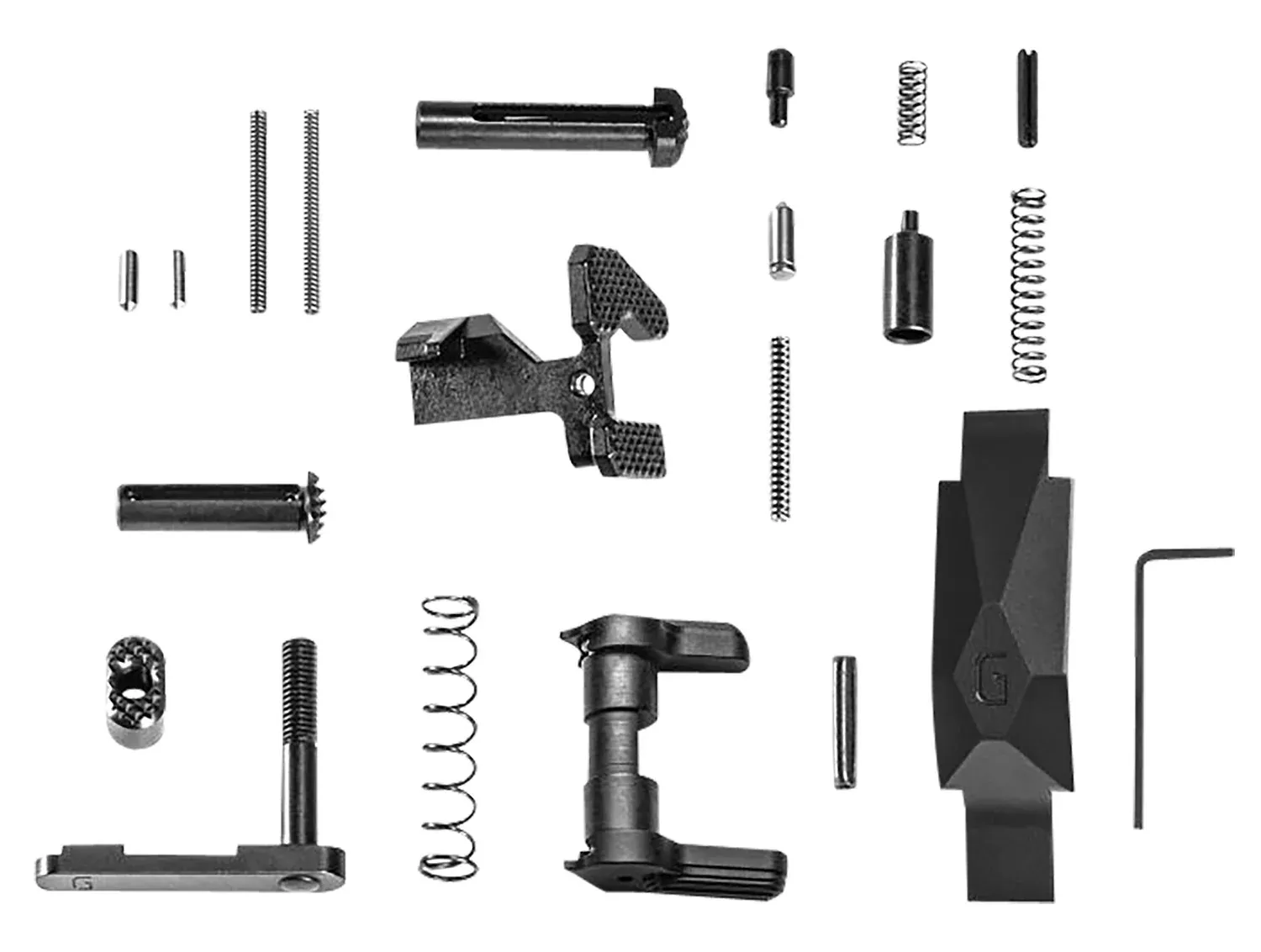 Geissele Automatics Ultra Duty AR-15 Lower Parts Kit - Black