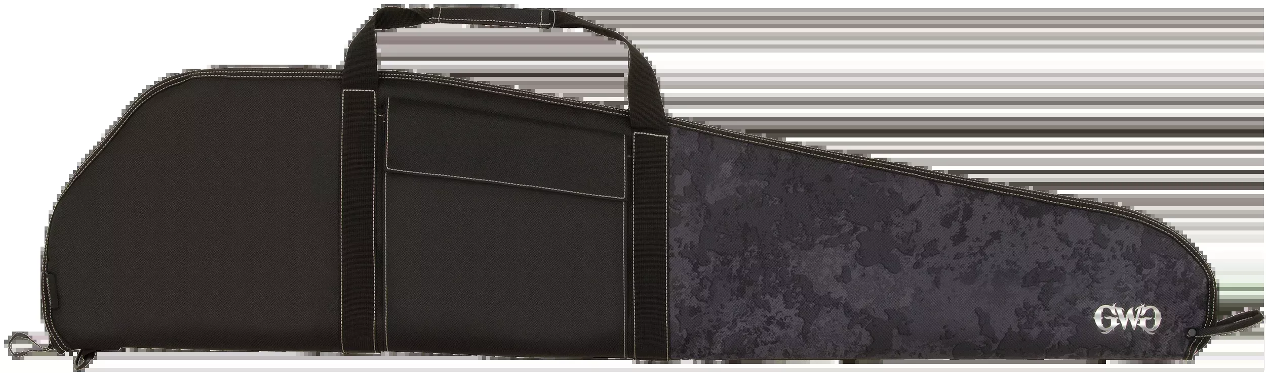 Girls With Guns Midnight 46" Rifle Case Black/Shade Blackout Camo - Locking Zipper