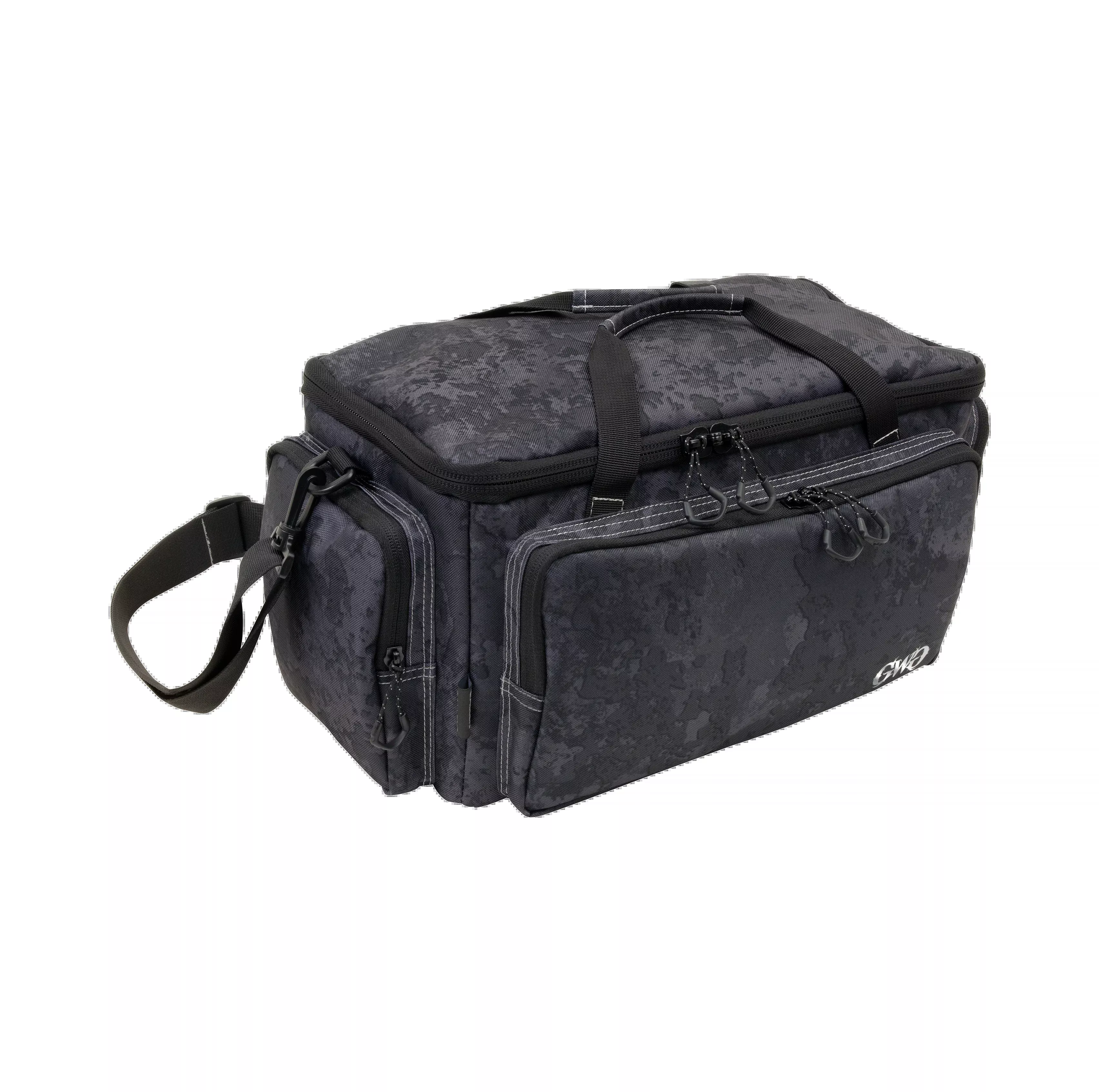 Girls With Guns Midnight Range Bag Shade Blackout Camo - Padded with Handgun Rug