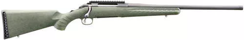 Glenfield Model A Full Size 350 Legend 5+1 20" Matte Black Threaded Barrel, Matte Black Alloy Steel Receiver w/Picatinny Rail, Moss Green Splatter Fixed Synthetic Stock, Thread Protector