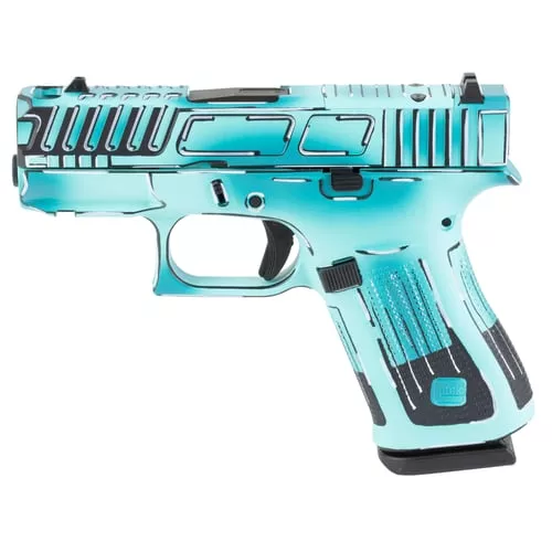 GLOCK 43X COMP 9MM 10RD ANIME BLUE
