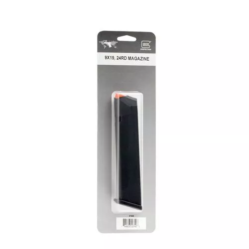Glock 47464 Glock9mm Luger 24rd Black Detachable