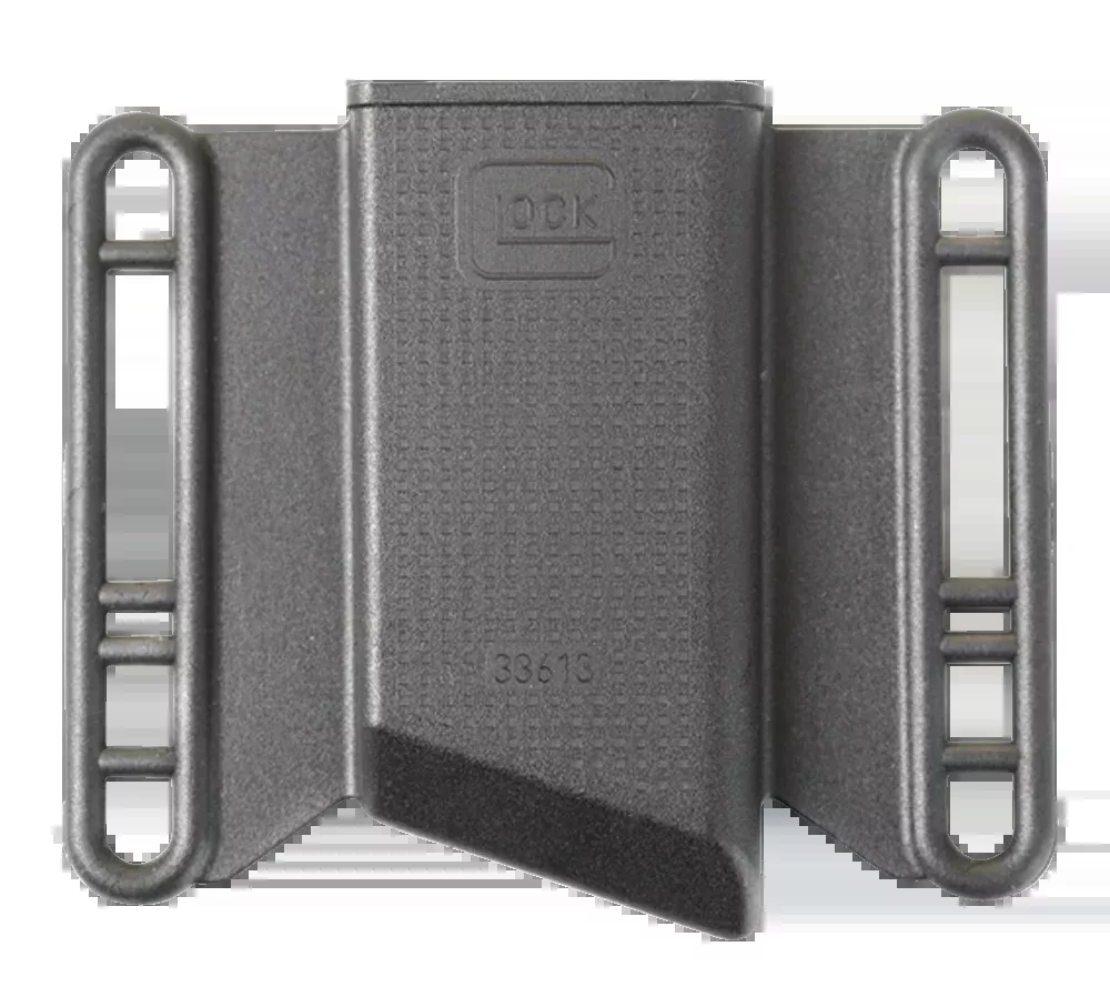 Glock MP033613 Mag Pouch OWB Black Polymer Belt Slide - Fits Glock 43