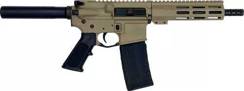 Great Lakes Firearms & Ammo AR15 Semi-Auto Pistol 223Remington 7.5" Barrel (1)-30Rd Mag Black Finish