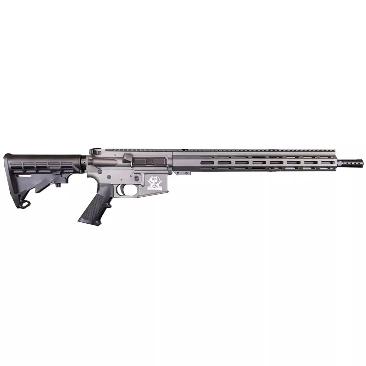 Great Lakes Firearms AR-15 223 Wylde 30+1 16" Black Nitride Heavy Threaded Barrel, Tungsten Cerakote GL15223TNG