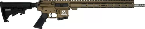 Great Lakes FirearmsAR-15350 Legend 16" 5+1, Bronze Rec/15" Handguard, Black M4 Stock & A2 Grip, Muzzle Brake