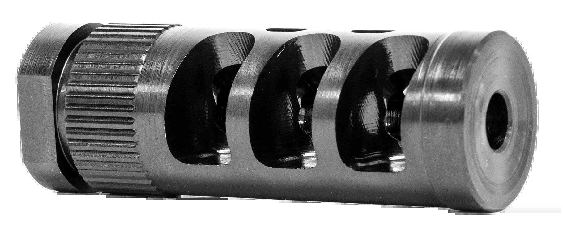 GrovTec G-Comp Muzzle Compensator .223 Rem 1/2x28 Black Nitride Steel