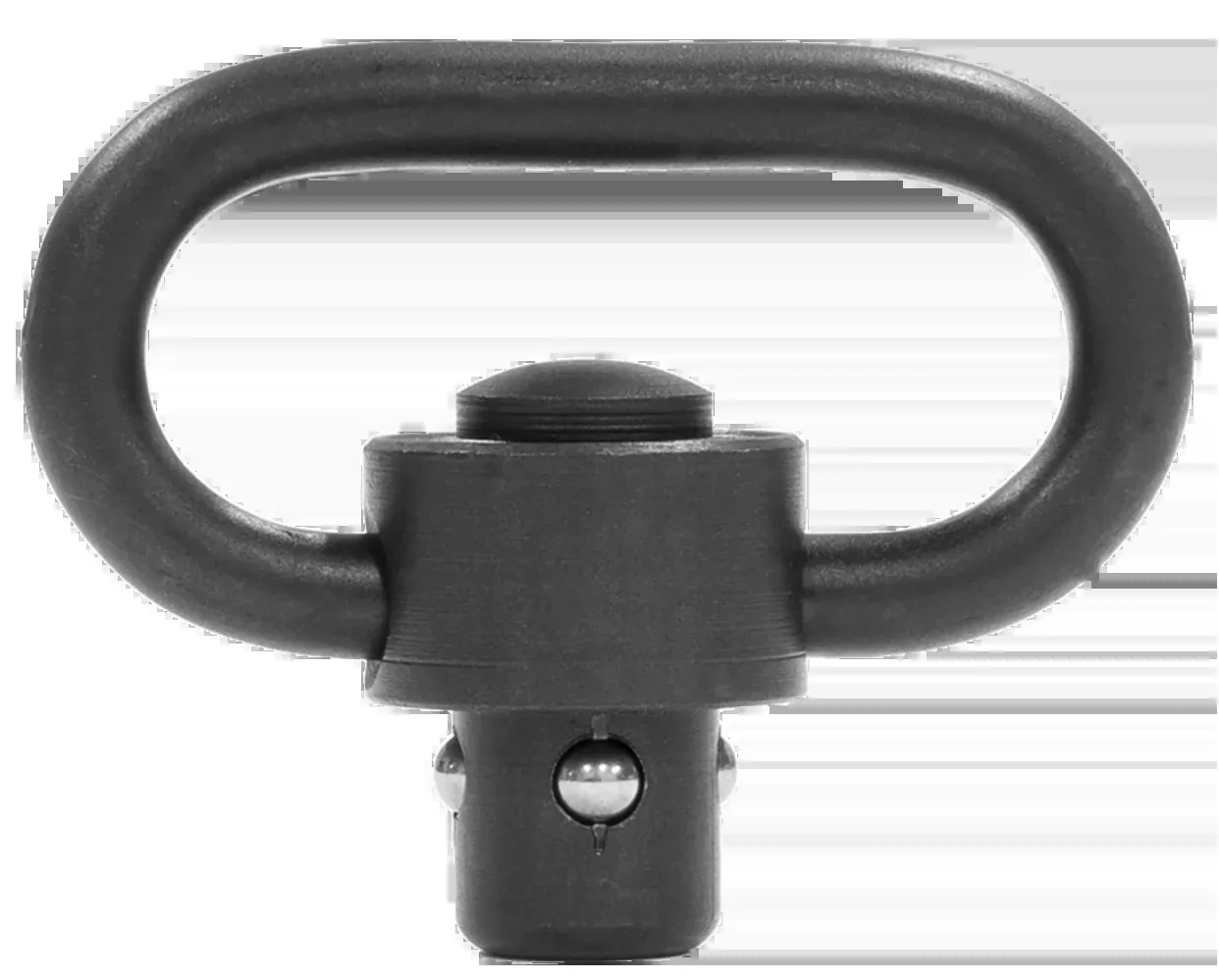 GrovTec GTSW314 Heavy Duty 1.25" Push Button Sling Swivel - Black Nitride Steel