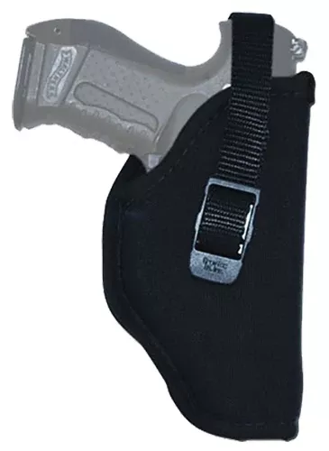 GrovTec US Inc GTHL14712R HipOWB Size 12 Black Nylon Compatible w/Glock 26/27 Belt Loop Mount Right Hand