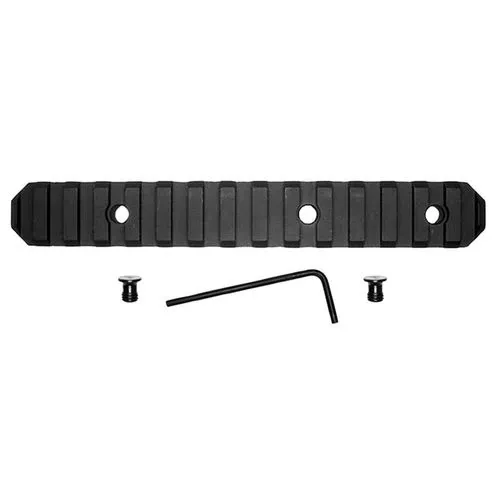 Grovtec US Inc GTSW230 Picatinny Rail KeyMod Black Hardcoat Anodized
