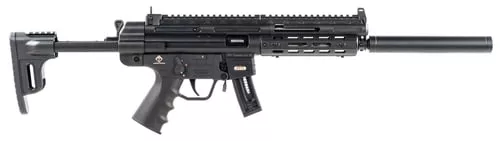 GSG GERGGSG1610ML GSG-16Full Size 22 LR 10+1 16.25" Black Black Polymer Receiver Black Collapsible w/Storage Compartment Stock Right Hand