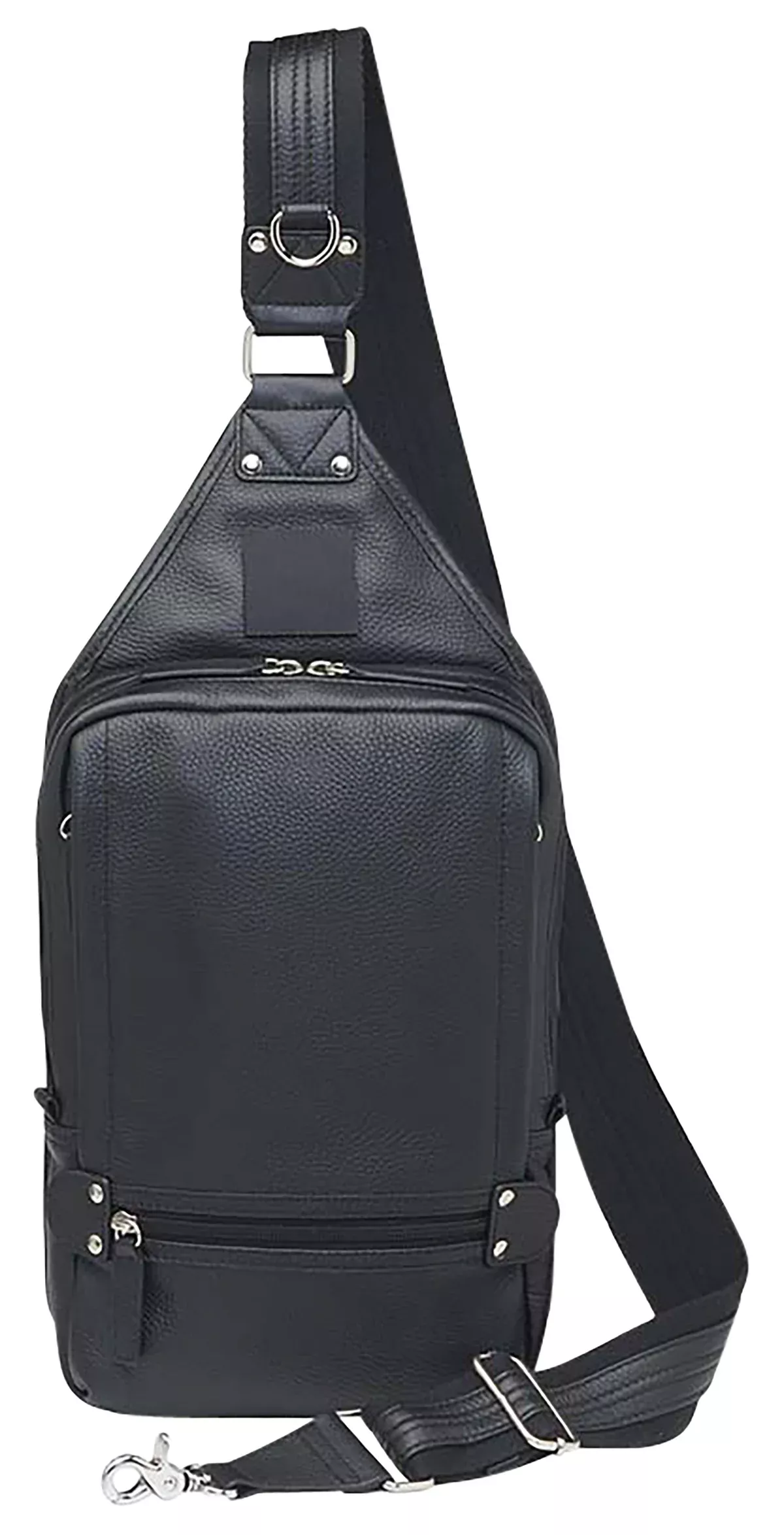 Gun Tote'n Mamas/Kingport GTM108BK Sling BackpackBlack Leather Includes Standard Holster
