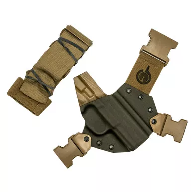 GunfightersINC Kenai Chest Holster for the FNX 45 Tactical - Kydex Shell, Right Hand