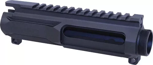 Guntec USA AR-15 Slabside Stripped Billet Upper Receiver - Black Anodized