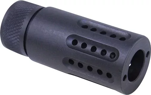 Guntec USA AR-308 Micro Slip-Over Barrel Shroud Muzzle Brake Multi-Port .308/300 AAC