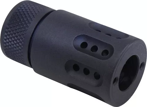 Guntec USA Mini Slip-Over Barrel Shroud Multi-Port Muzzle Brake 308 Win 5/8x24