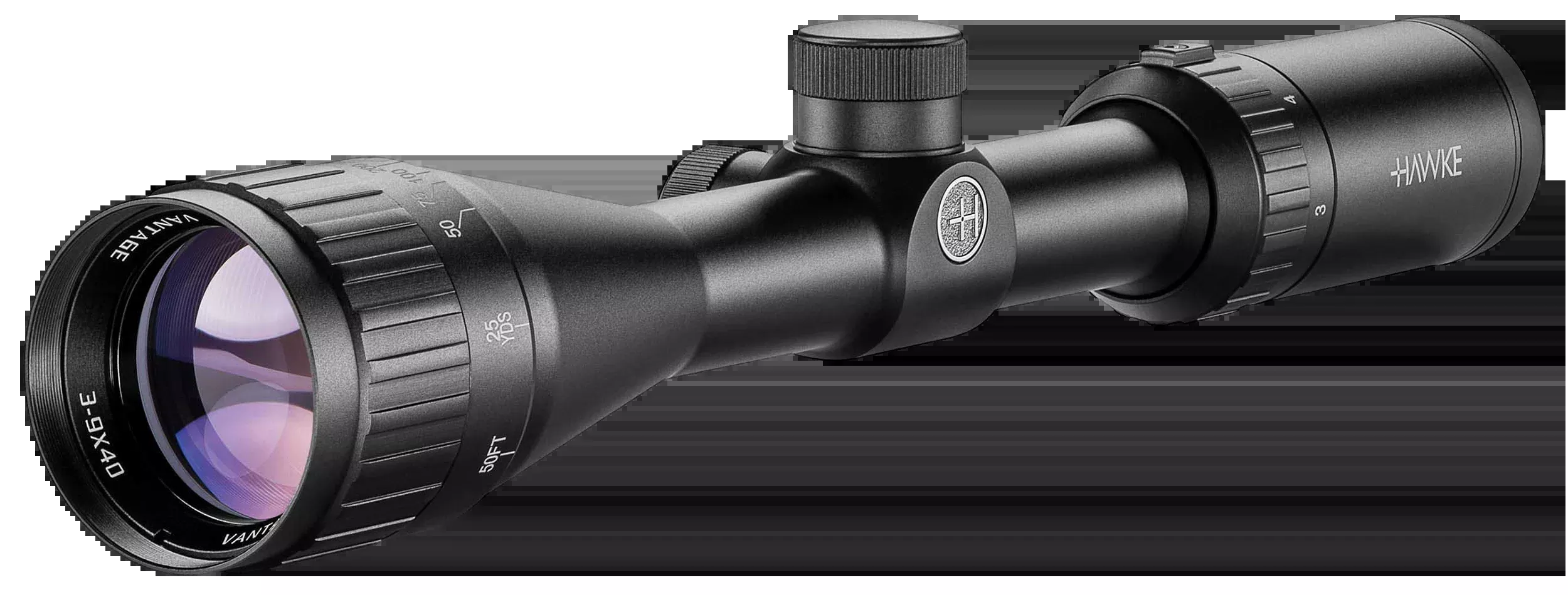 Hawke Sport Optics Vantage 3-9x40mm 1" Tube Mil-Dot Adjustable Objective Riflescope