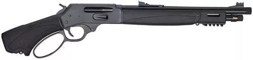 Henry Bear's Leg 30-30 Win 3+1 Shot 13.80" Blued Threaded Barrel, Blue Steel Drilled & Tapped Receiver, Black Synthetic Fixed w/Pistol Grip Stock