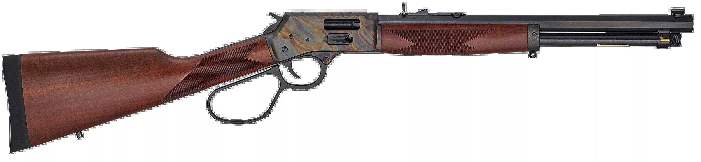 Henry Big Boy Carbine Side Gate 44 Mag 16.5" 7+1 Lever-Action Rifle - Color Case Hardened