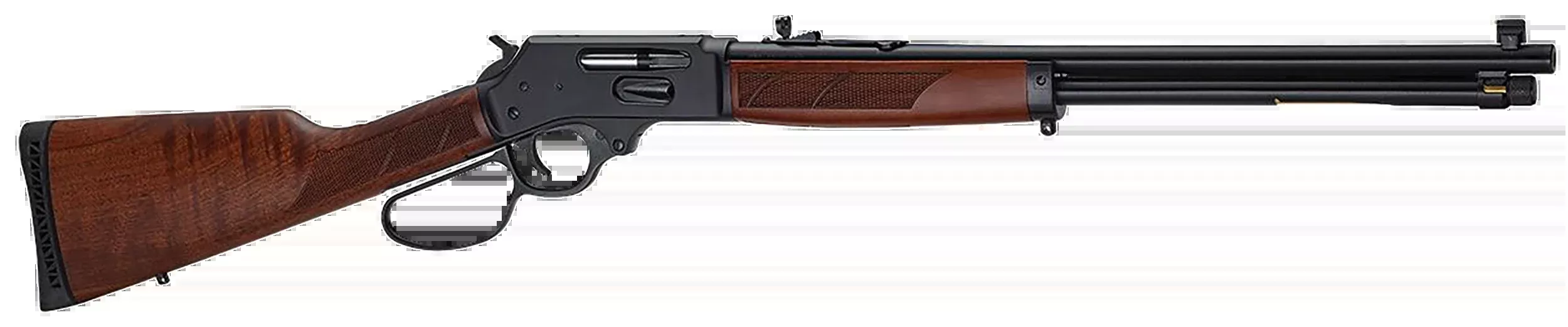 Henry H009GL Side Gate 30-30 Win 20" 5+1 Lever-Action Rifle - Blued, Walnut, Large Loop