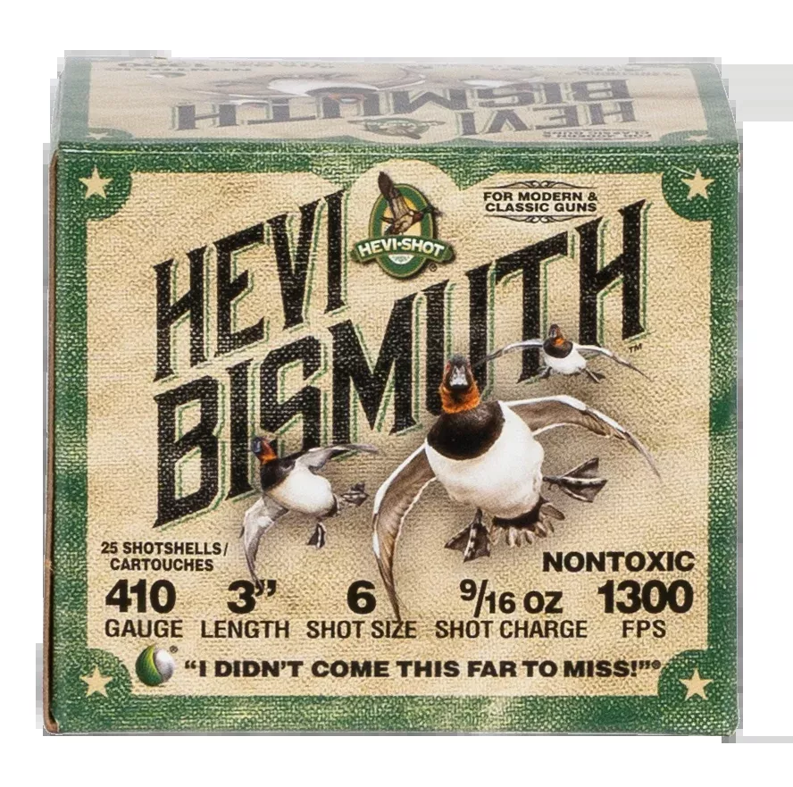 Hevishot HEVI-Bismuth 410 Bore 3" 9/16 oz #6 Shot 1300 fps - Box or Case