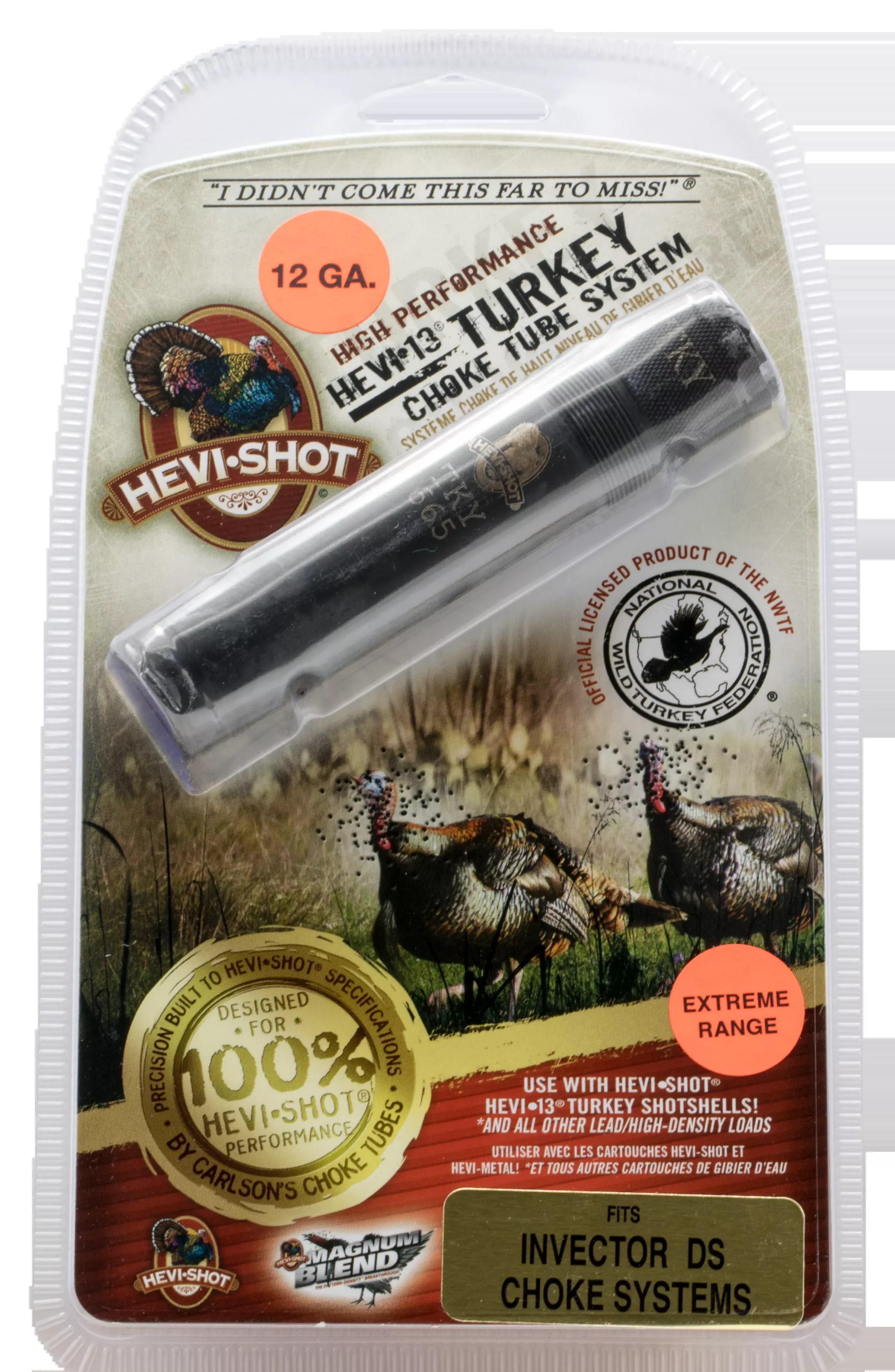 Hevishot Hevi-Choke Turkey 12 Gauge Invector-DS Non-Ported Choke Tube