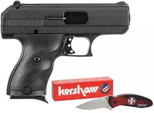 Hi-Point 9mm Luger 3.5" Barrel 8 Round Easy Grip with Hard Case & Kershaw Knife Pistol 916HCKNIFE