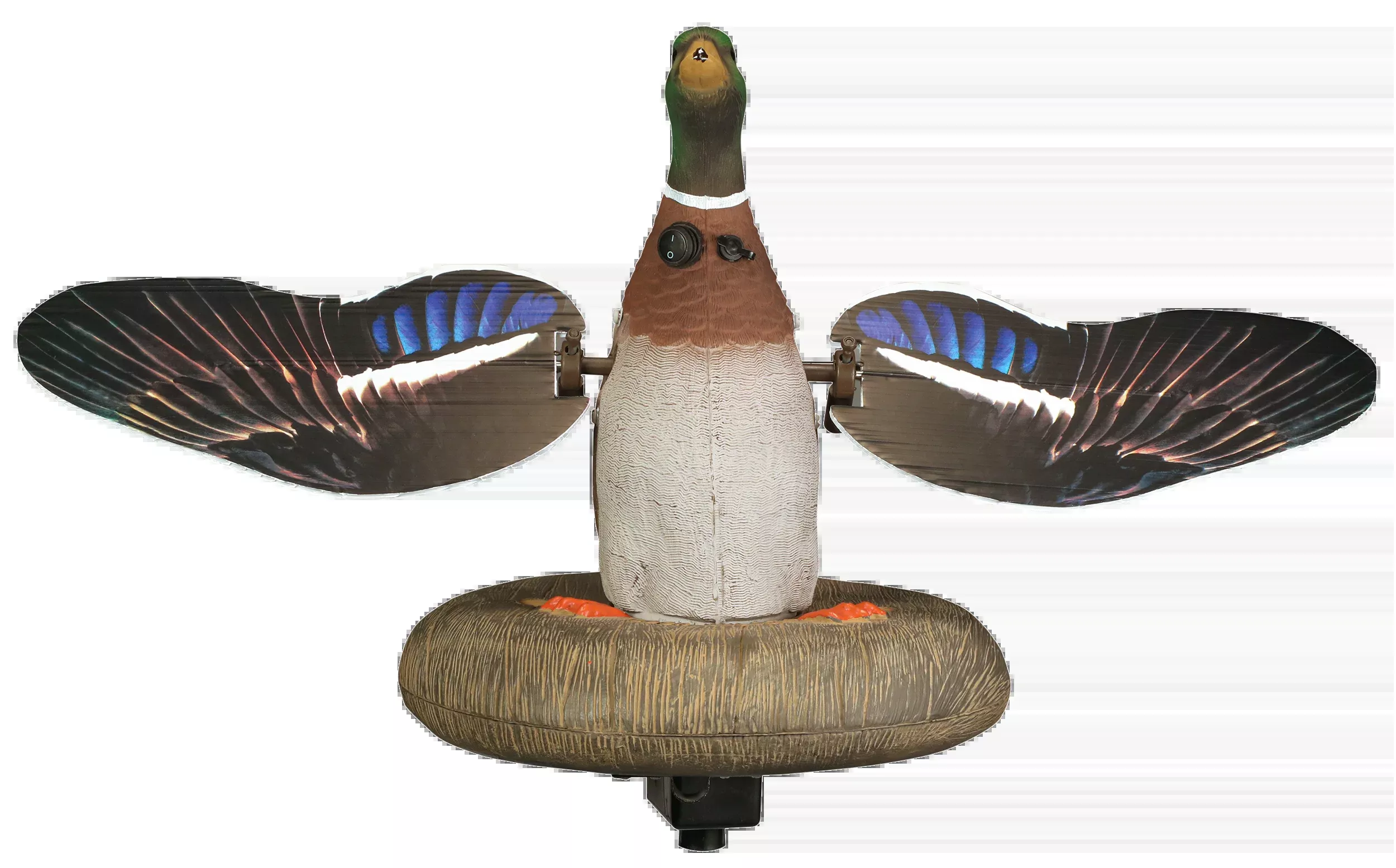 Higdon Decoys XS Floating Flasher Mallard Drake 12V Li-ion Motion Decoy