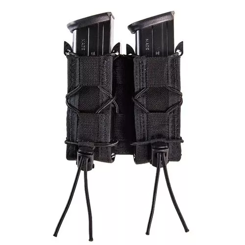 HIGH SPEED GEAR 11PT02BK TACO MOLLE Double Pistol Cordura/Polymer Black
