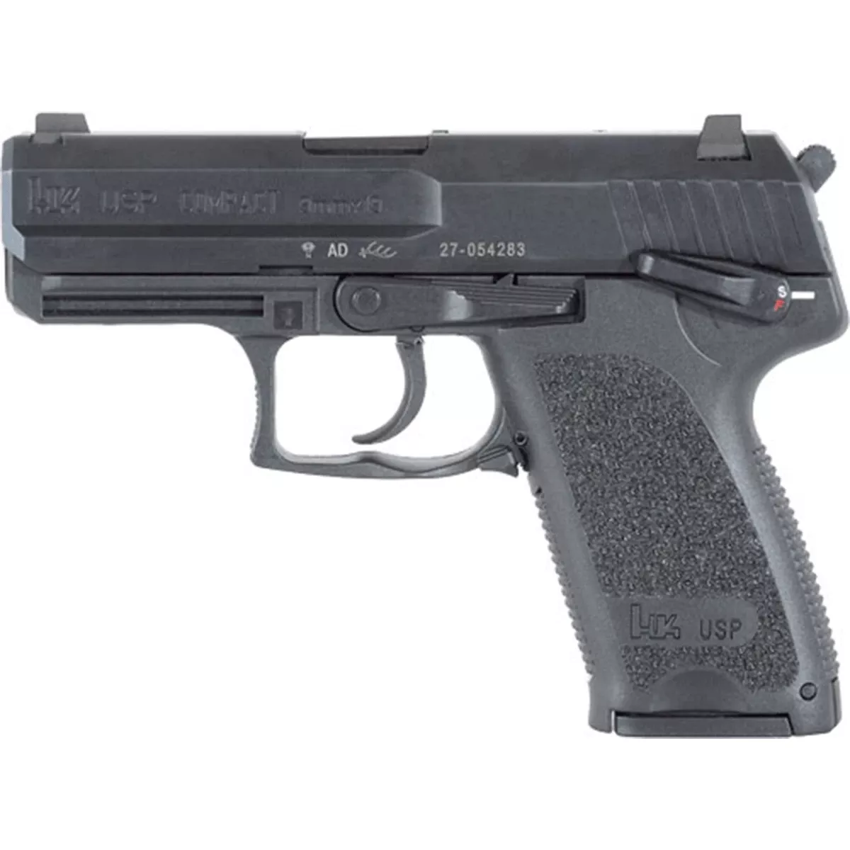 HK 81000331 USP V1 Compact 9mm Luger 10+1 CCW Handgun