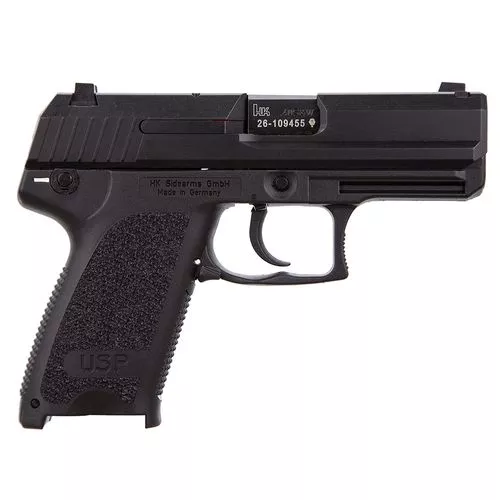 HK 81000336 USP V1 Compact 40 S&W 3.58" 12+1 (2) Black Blued Steel Slide Black Polymer Grip