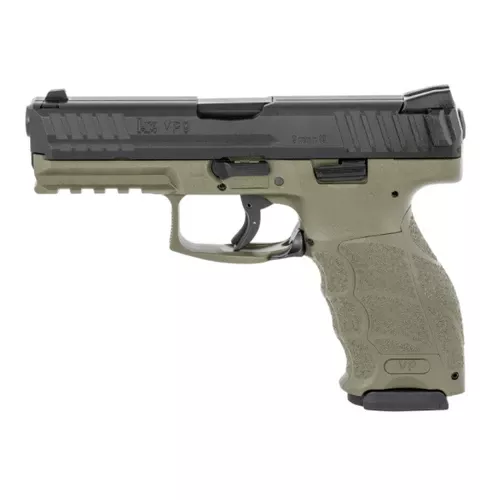 HK VP9 9mm 17 Rounds Green