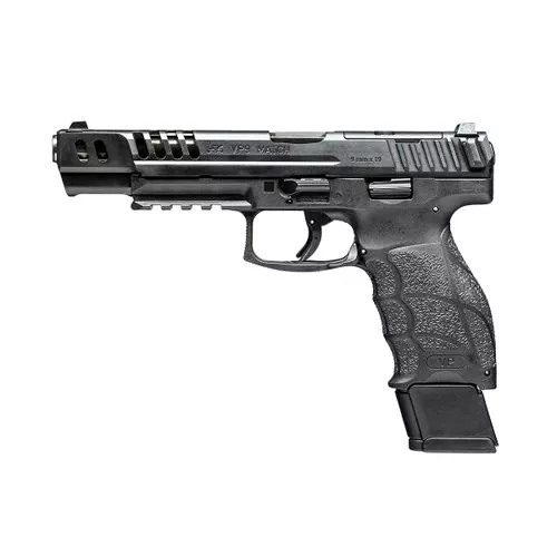 HK VP9-B Match 9mm Pistol Push Button Mag Release Optics Ready 5.5" Barrel 4-20rd Mags