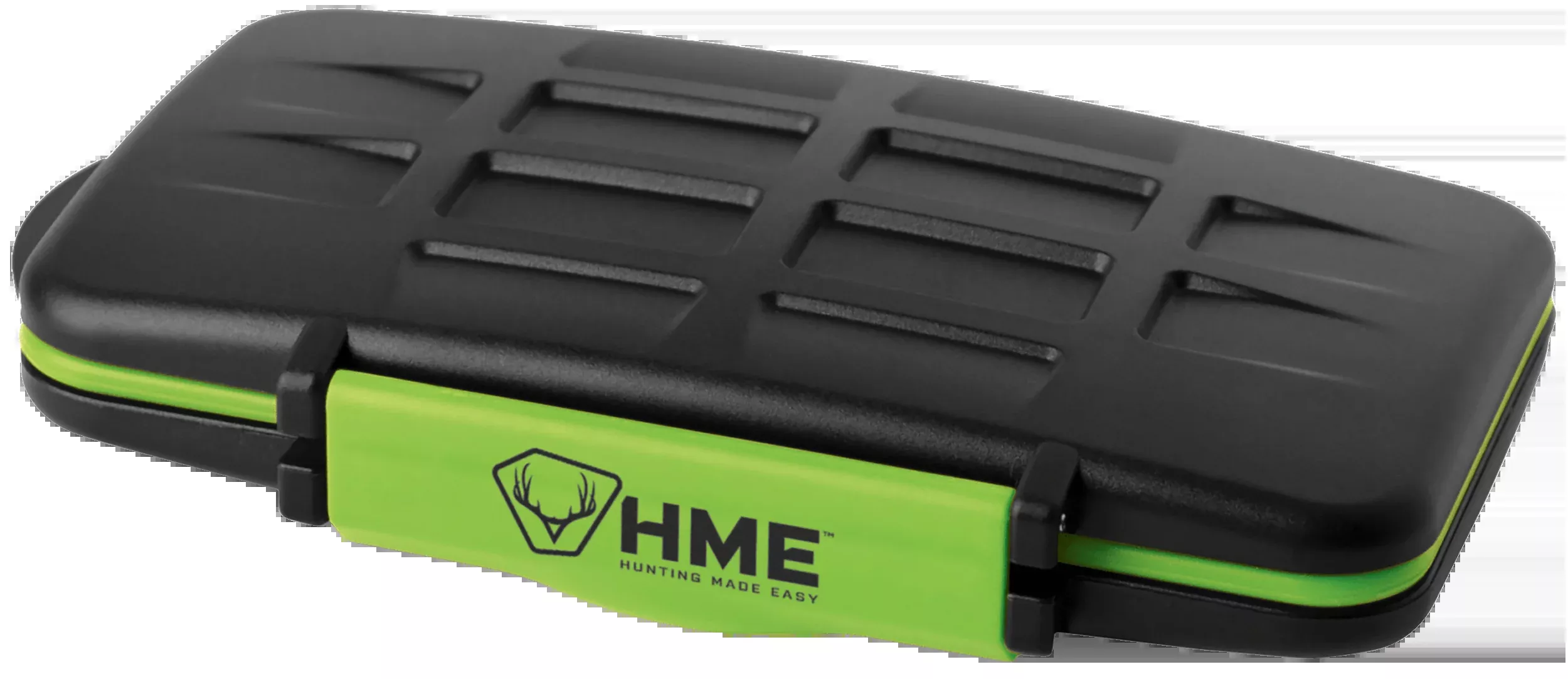 HME SDCH Memory Card Case Black/Green - 24 Card Storage