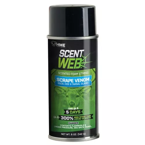 HME SWSCRPVEN Scent Web Scrape Venom Cover Scent Buck, Doe & Tarsal Gland 5 oz