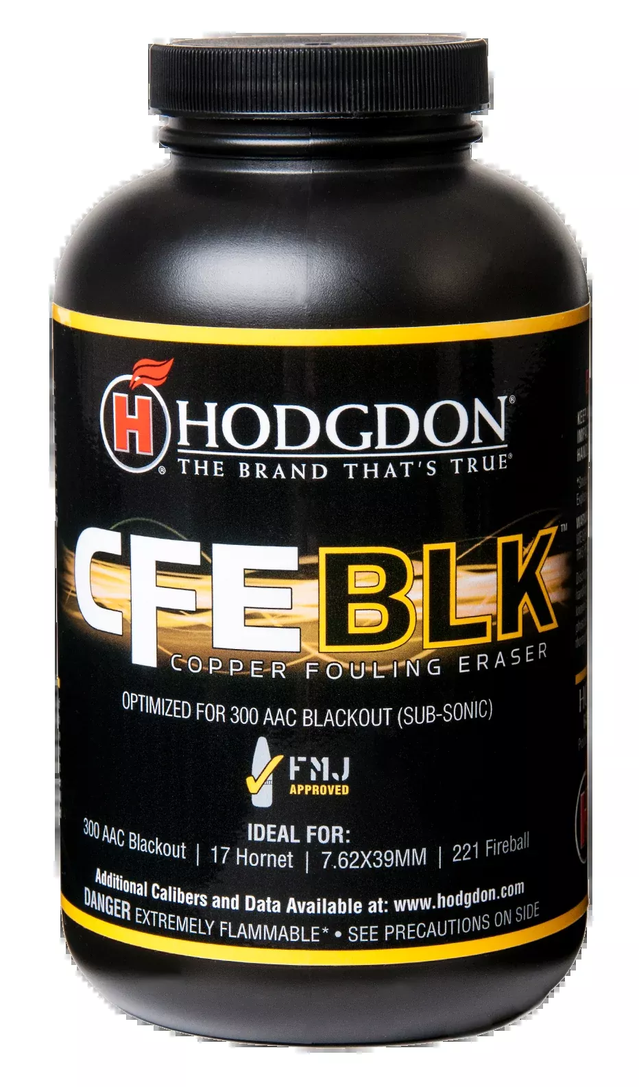 Hodgdon CFE BLK Smokeless 1 lb Spherical Rifle Powder