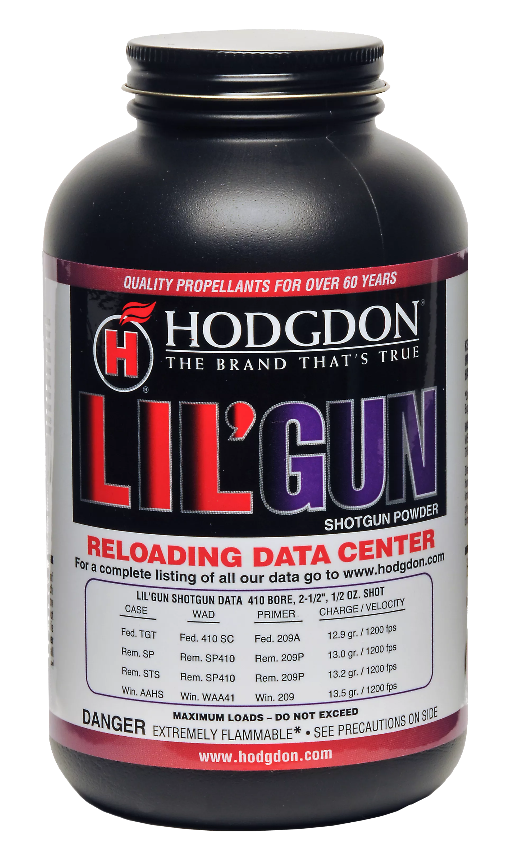 Hodgdon LIL1 Lil'GunSmokeless Pistol/Shotgun Multi-Caliber 1 lb