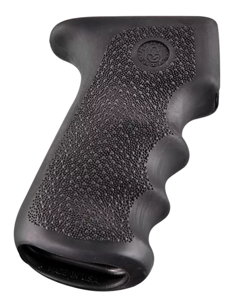 Hogue 74000 Rubber GripCobblestone Black with Finger Grooves for AK-47, AK-74